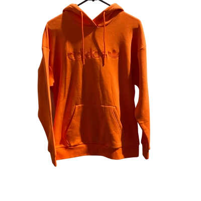 Adidas Mens  Size S Hoodie Orange  SMALL MARK NEAR POCKET FRONT SEE PHOTOS    RRP $110