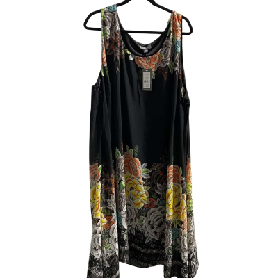 Autograph Womens  Size 26 Floral Dress / Maxi Dress Black  / Floral 