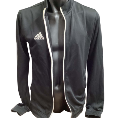 Adidas Unisex retro original jacket Size S Black  / White 