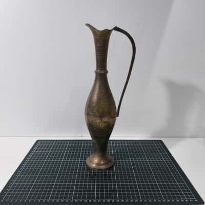 Vintage Copper Ewer Brass Copperart 