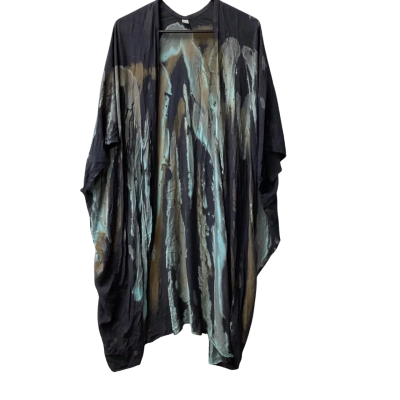  Womens  Size M cotton drape robe d