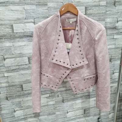  Womens  Size 16 Open Jacket Dusty Pink 