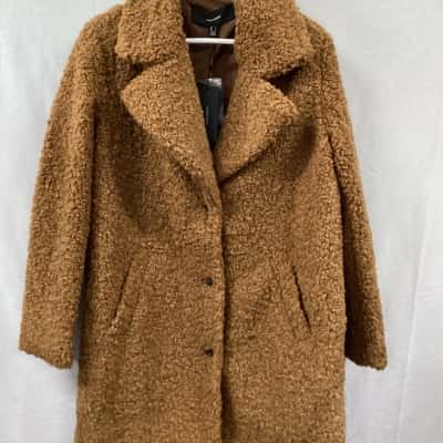 Vero Moda Womens Size M Brown Coat