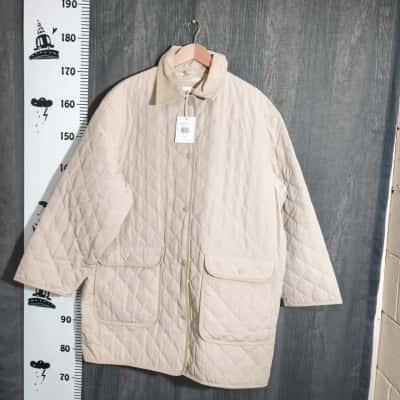 With Tags Fine-Day Jacket Size L Beige 