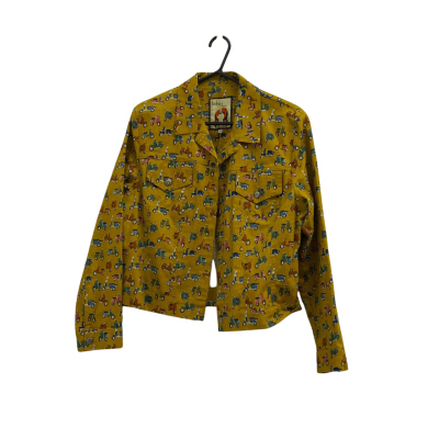 Boho Fox Light weight Cropped Jacket. Size M. 