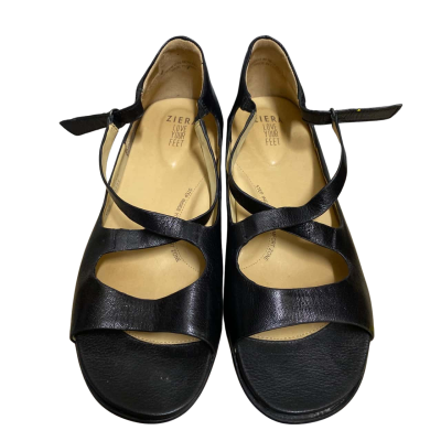 Ziera Womens Sandal Shoes Size 40 Black  
