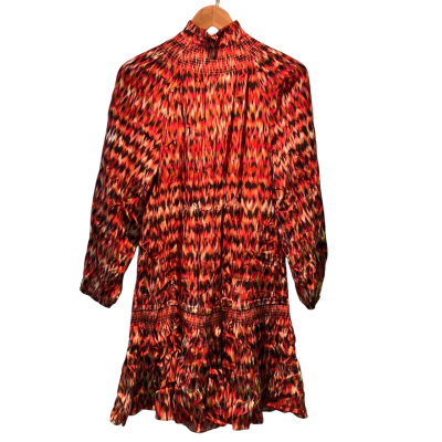 Marcs Womens  Size 6 Long Sleeve Dress Multicoloured / Pattern 