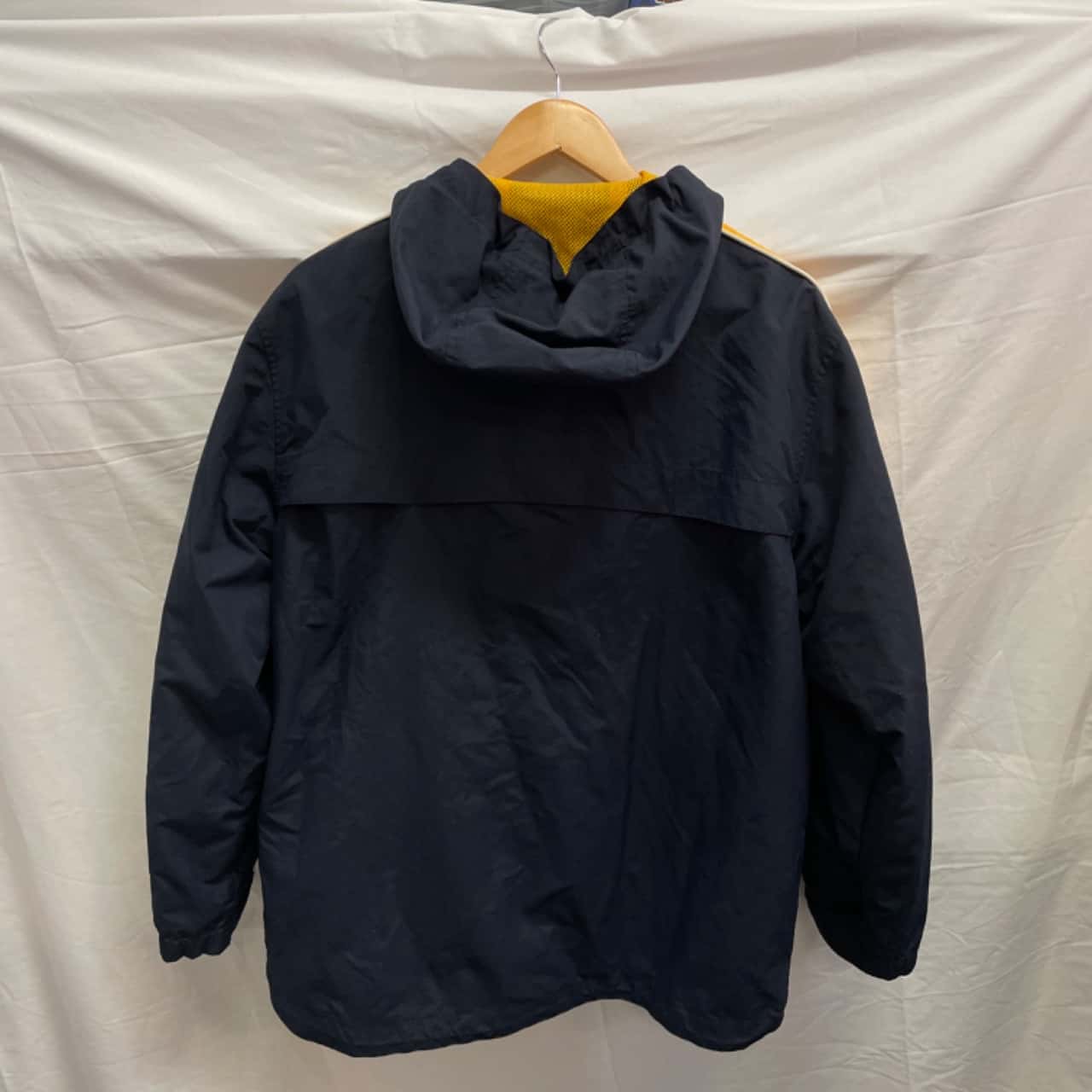 Nautica Mens Size S Hood Jacket Blue / Yellow (s)