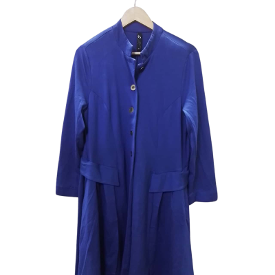 TS Womens  Size 10 Trenchcoat Blue 
