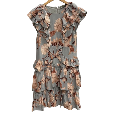 Thurley Womens  Size 10 Sleeveless Dress  Grey / Pink  