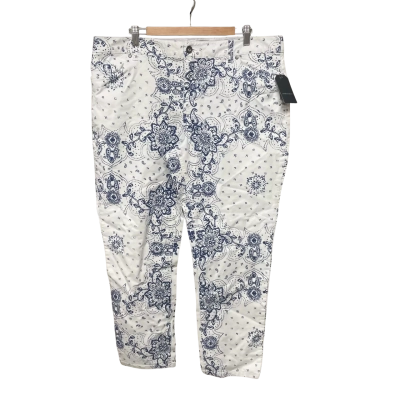 Sportscraft Womens size 18 floral ankle length jean/pants
