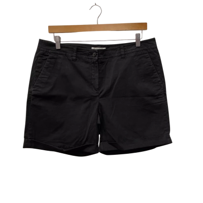 Trenery Womens  Size 14 Chino Shorts Black  