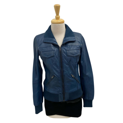 Helium Leather Jacket.  Size 10.  New with tags