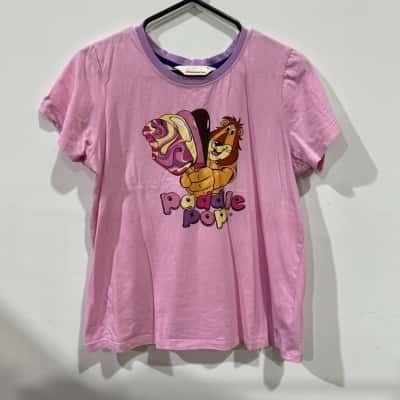 Peter Alexander  Paddle Pop Sleep Tee  Size M Pink  