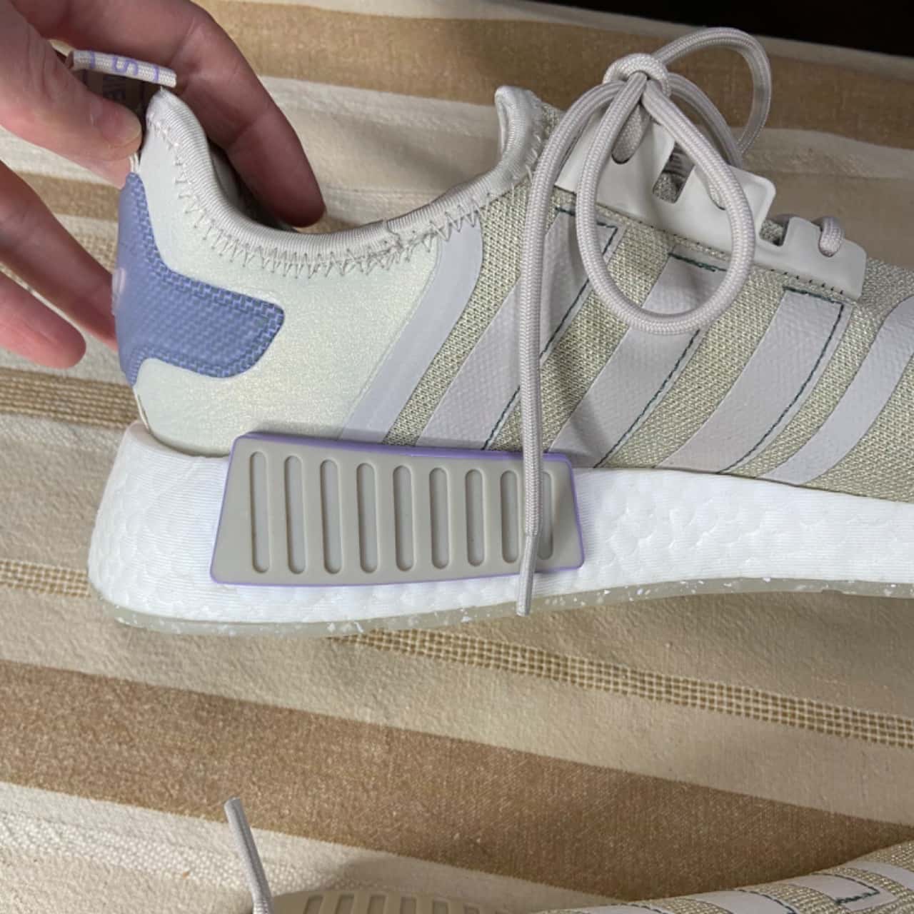adidas gazelle silver green womens Adidas NMD R1 Roller Knit CG2999 Off White Trainers  Foot World