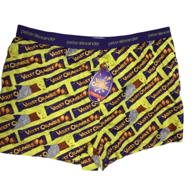 Peter Alexander Men’s Size XL Violet Crumble Boxer Shorts - BNWT - RRP$59.95