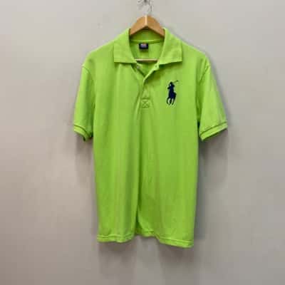 Polo Jeans  Ralph Lauren Mens  Size XL Polo Shirt Green 