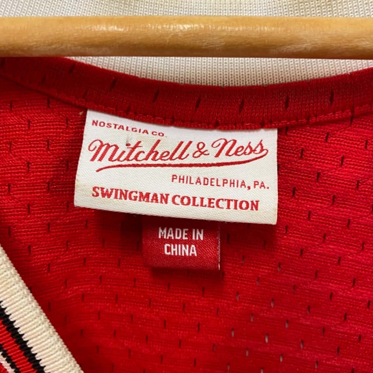 Mitchell & Ness NBA jersey red (s)