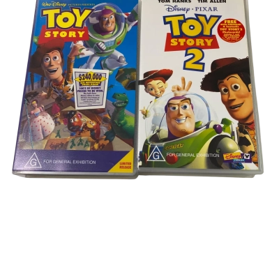 Toy Story VHS Set
