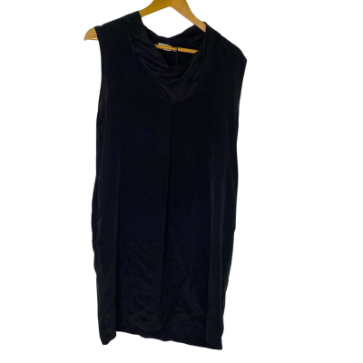 Picnic Womens  Size M Midi Dress Black  