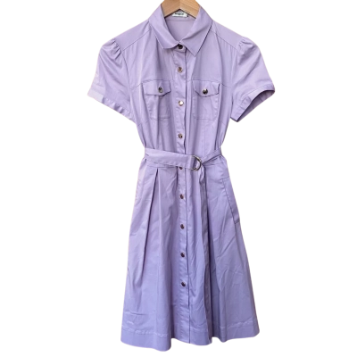 Marcs Lavender Shirt Dress Size 8