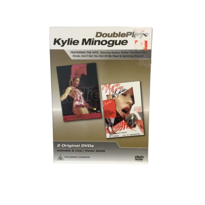 Vintage Kylie Minogue DVD’s  as pictured