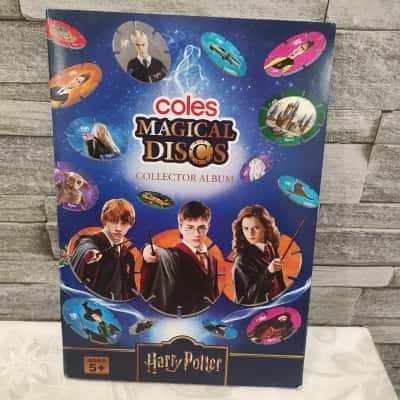 Coles Harry Potter Magical Discs Folder Complete Set