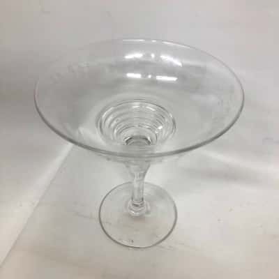 Stuart Crystal Large Glass Campotes - VINTAGE