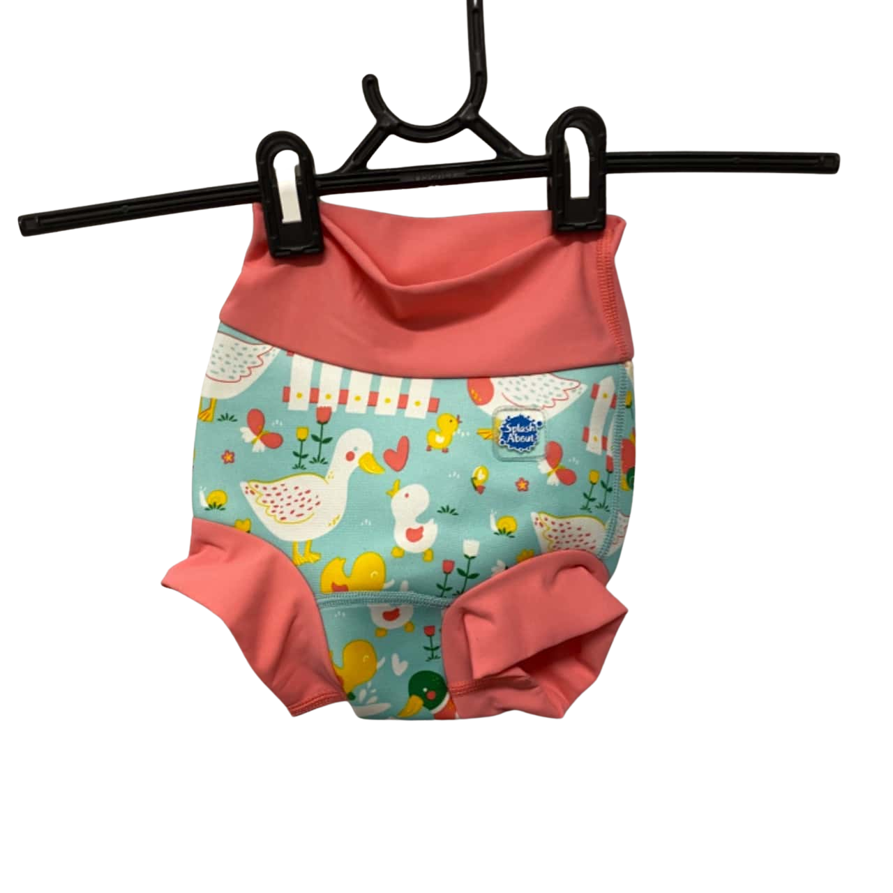 Splash About Swim Nappy Size 612m Bottoms Green / Orange (s)