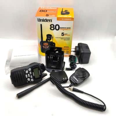 Uniden 80 Narrow Band Channels CB Handheld Radio  (small elec)