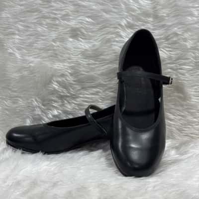 BLOCH Mary Jane Womens Size 6.5 Black Tap Heels