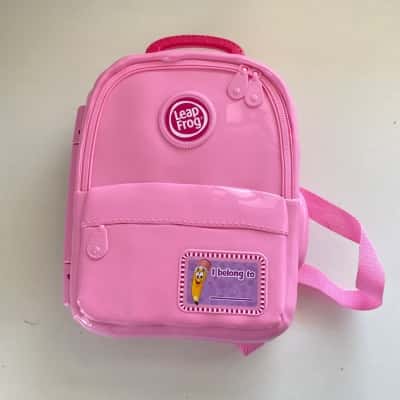 Leap Frog Mr Pencils ABC Backpack Pink