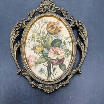 Silk Picture in Frame