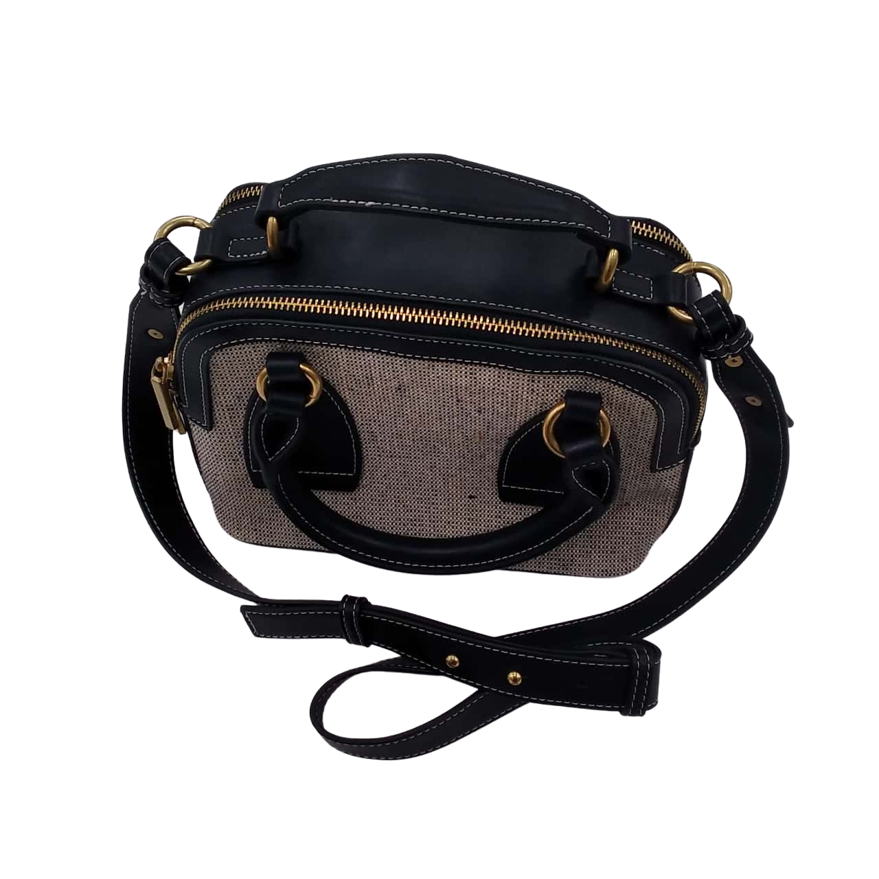 SEED HERITAGE Textured Fabric Sling Bag (593)(s)