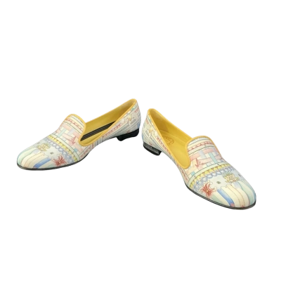 Swash London Designer Carousel Champagne ballet flats Womens Size 41 Multicoloured 