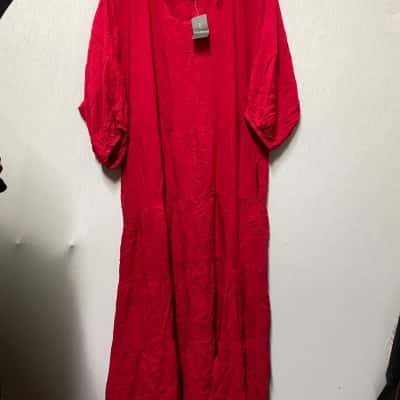Autograph Womens  Size 16 Red Dress