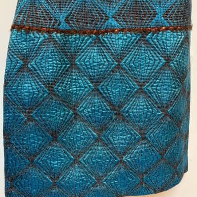 Jason Brunsdon  Womens  Size 8 Cocktail Dress / Party Dress Black  / Brown / Rose Gold 