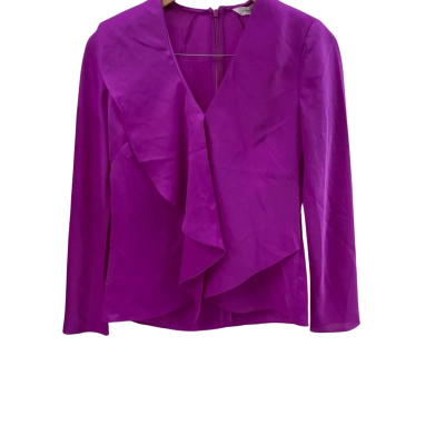 Veronica Maine Women's Top Size 8 Pink  / Purple BNWT RRP $249.00