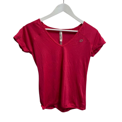 Lorna Jane Womens  Size XS Dana Tee Cherry 