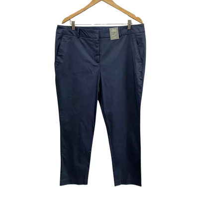Jacqui-E Womens  Size 16 Slim Leg 7/8 Length Pants 