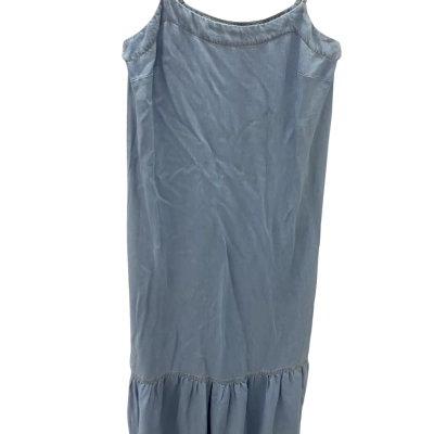 Silent Theory Womens  Size 6 Shoestring Strap Dress Blue 