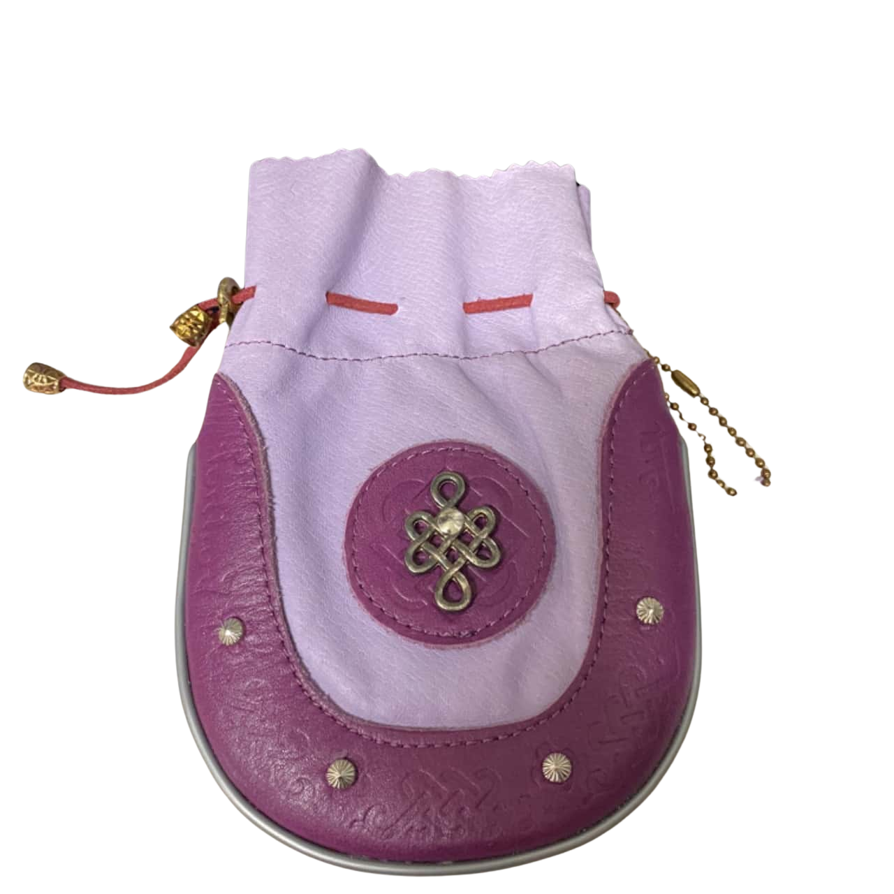 Womens Purse Purple Leather Pouch(s)