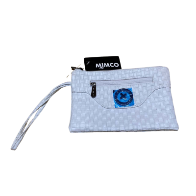 Mimco Womens White Clutch Purse