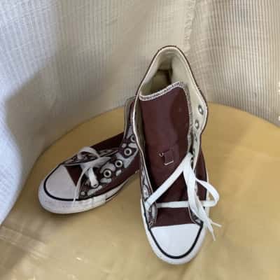 Converse Unisex  Size 6 Sneakers Brown / Camouflage / White 