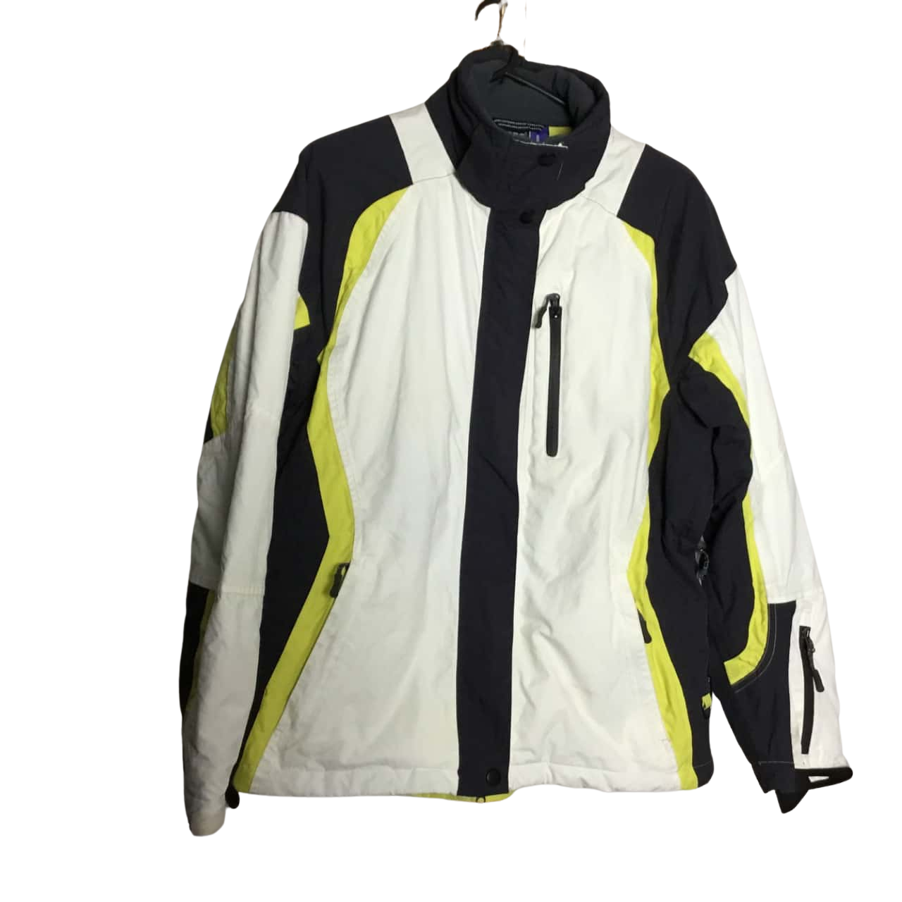 Crane Navy Blue / White / Yellow Jacket Size L