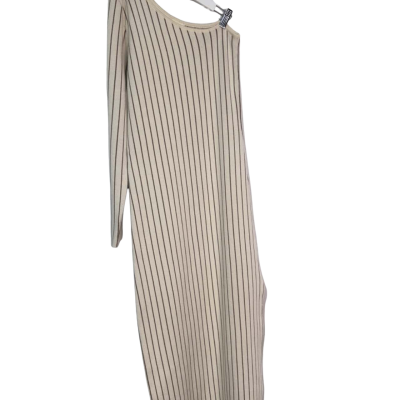 Zulu & Zephyr Womens  Size 12 Striped one shoulder dress