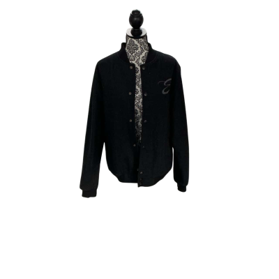 Ezekiel Womens  Size M Open Jacket Black  