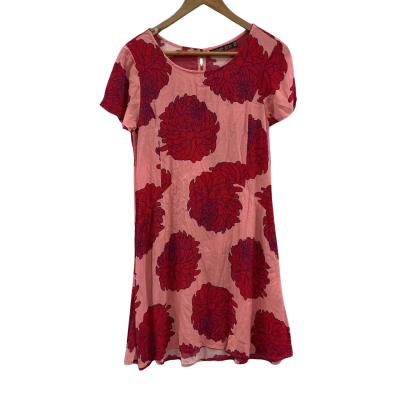 Mister Zimi Womens Size 10 Floral Top Floral / Pink  