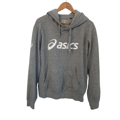 Asics Size M Hoodie Grey 