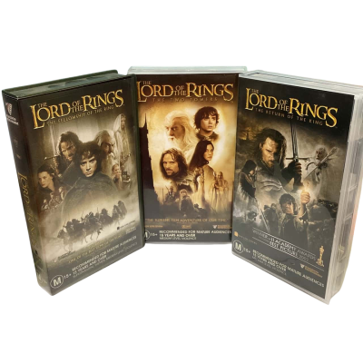 Lord of the Rings Trilogy VHS